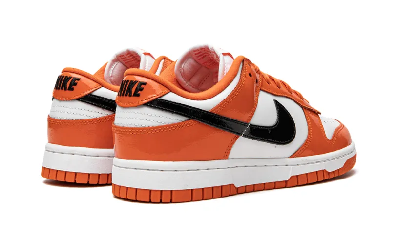 Nike Dunk DUNK LO MNS WMNS 'Orange Black Patent Leather'